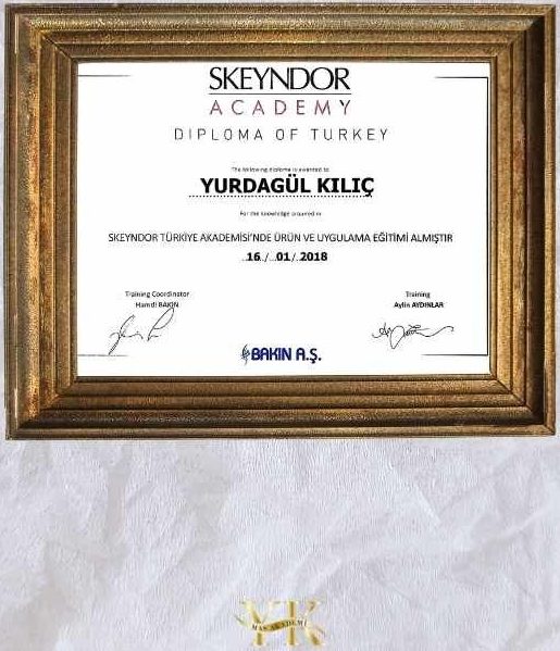 Skeyndor Academy diploması